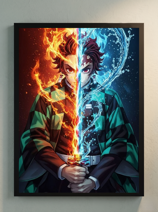 Demon Slayer's Fire x Water